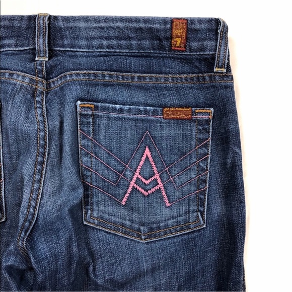 7 for all mankind a pocket flare jeans
